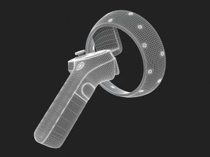 3d set di cuffie e controller Dell Visor Modello 3D