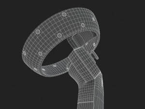 3d set di cuffie e controller Dell Visor Modello 3D