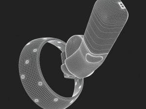 3d set di cuffie e controller Dell Visor Modello 3D