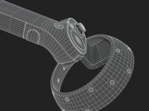 3d set di cuffie e controller Dell Visor Modello 3D