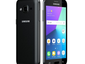 samsung galaxy j2 2017 black 3D Model