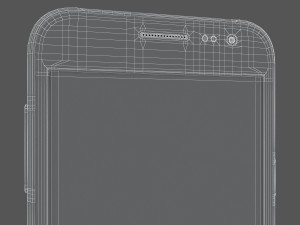 samsung galaxy j2 2017 black 3D Model