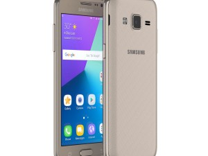 3d samsung galaxy j2 2017 gold 3D Model