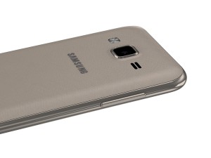 3d samsung galaxy j2 2017 gold 3D Model