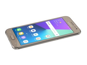 3d samsung galaxy j2 2017 gold 3D Model
