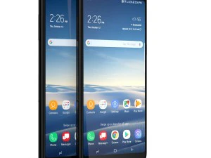 3d samsung galaxy a8 plus 2018 black 3D Model