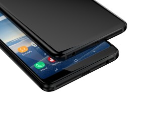 3d samsung galaxy a8 plus 2018 black Modelo 3D