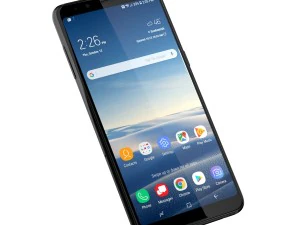 3d samsung galaxy a8 plus 2018 black 3D Model