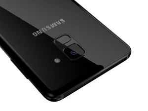 3d samsung galaxy a8 plus 2018 black 3D Model