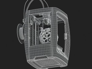 robo r2 smart 3d printer 3D Model