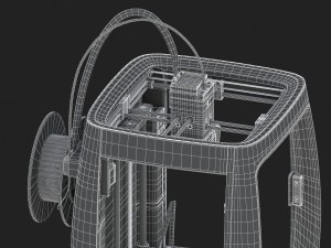 robo r2 smart 3d printer Modello 3D