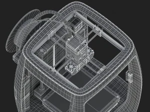 robo r2 smart 3d printer 3D Model