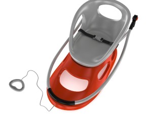 3d plastic baby sled Modèle 3D