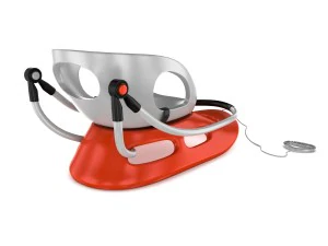 3d plastic baby sled 3D Model