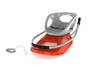 3d plastic baby sled Modèle 3D