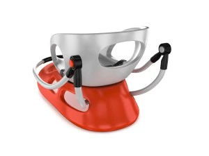3d plastic baby sled 3D Model