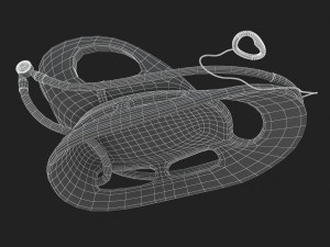 3d plastic baby sled Modèle 3D