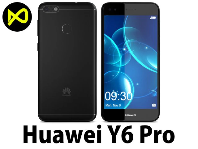 huawei p9 lite mini-y6 pro 2017 black 3D Model .c4d .max .obj .3ds .fbx .stl .blend 