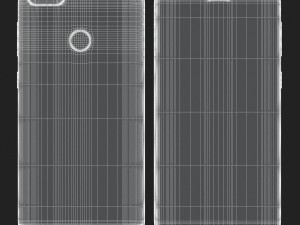 huawei p9 lite mini-y6 pro 2017 silver 3D 模型