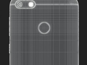 huawei p9 lite mini-y6 pro 2017 silver 3D 模型