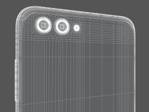 huawei honor view 10 beach gold Model 3D