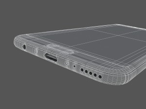 huawei honor view 10 beach gold Model 3D