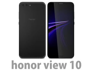 huawei honor view 10 meia-noite preto Modelo 3D