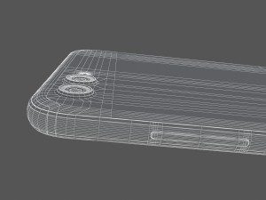 huawei honor view 10 midnight black 3D 模型