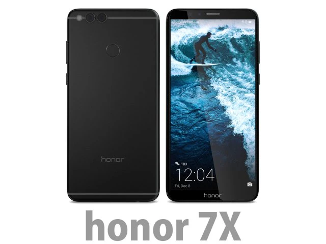 3d huawei honor 7x black model 3D Model .c4d .max .obj .3ds .fbx .stl .blend 