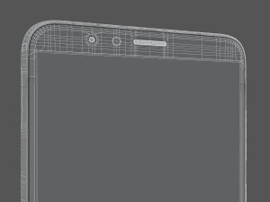 3d huawei honor 7x black model 3D Model