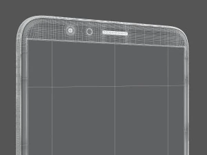3d huawei honor 7x black model 3D Model