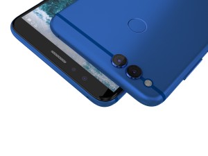 huawei honor 7x blue 3D Model