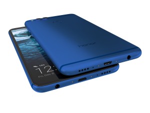 huawei honor 7x blue 3D Model
