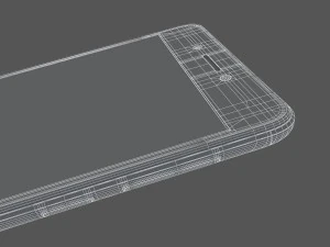 huawei honor 6c gold 3D Model