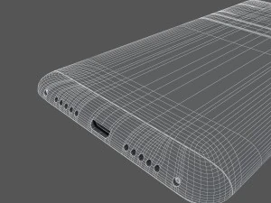 huawei honor 6c gold 3D Model
