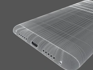 huawei honor 6c gold 3D Model
