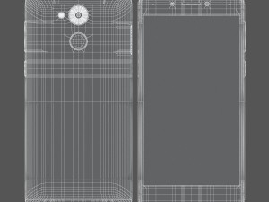 huawei honor 6c gray Modèle 3D