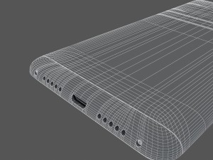 huawei honor 6c gray Modèle 3D