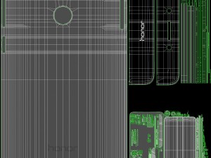 huawei honor 6c gray Modèle 3D