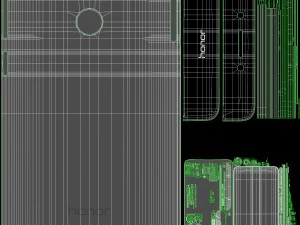 huawei honor 6c gray 3D Model