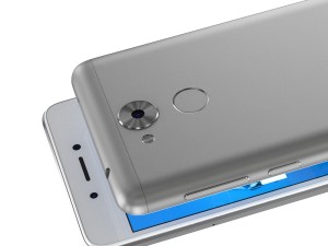 huawei honor 6c silver 3Dモデル