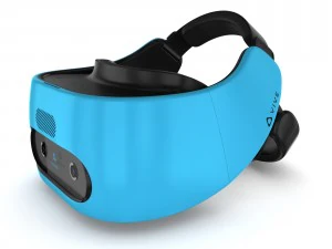 htc vive focus blue headset 3D Model