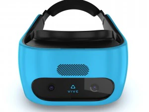 htc vive focus blue headset 3D Model