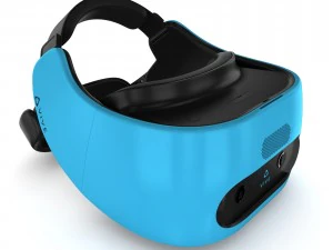 htc vive focus blue headset 3D Model