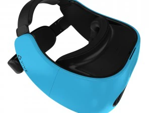 htc vive focus blue headset 3D Model