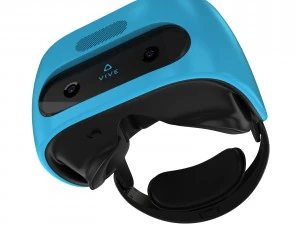 htc vive focus blue headset 3D Model