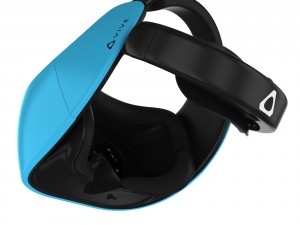 htc vive focus blue headset Modelo 3D