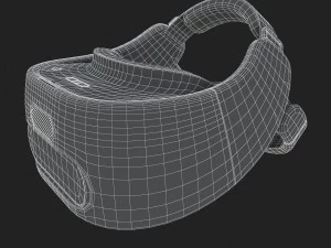 htc vive focus blue headset 3D Model