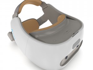 htc vive focus white headset 3D Model