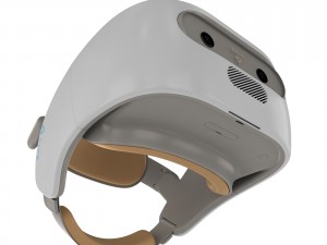 htc vive focus white headset 3D Model